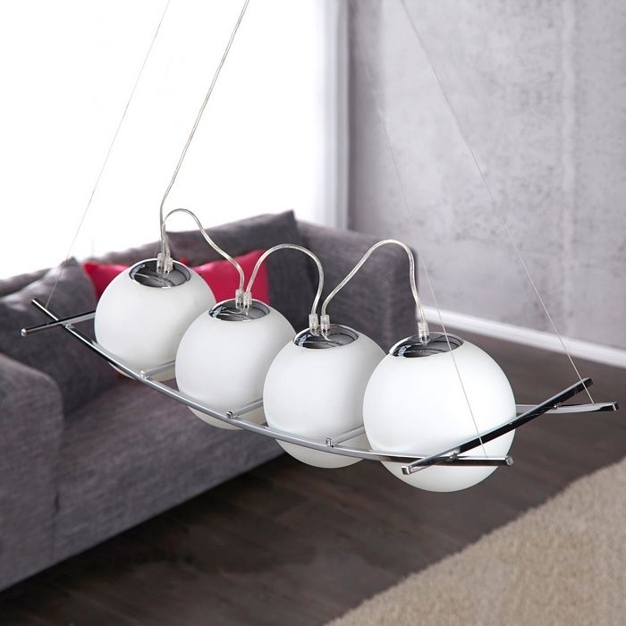 h�ngelampe glas wei�