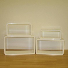 4 Wand-Cuben VENUS Wei�