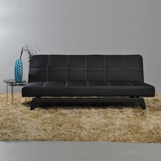 Schlafsofa GRAZ Schwarz