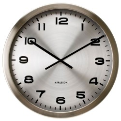 Retro Wanduhr MAXIMA Stahl Rund 50cm