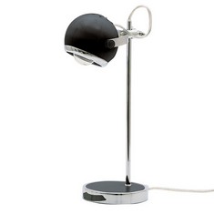 Retro Tischlampe MIMI Schwarz 35cm