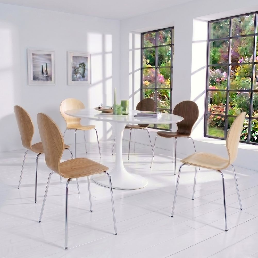 Designklassiker Stuhl JACOBSEN Blau stapelbar - 9