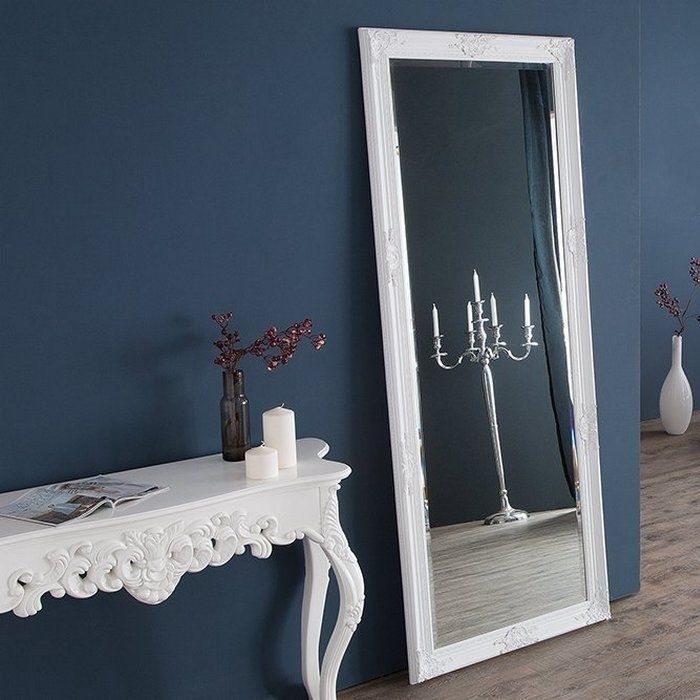 cagü: XXL ROMANTISCHER WANDSPIEGEL SPIEGEL [VERONIQUE] WEISS