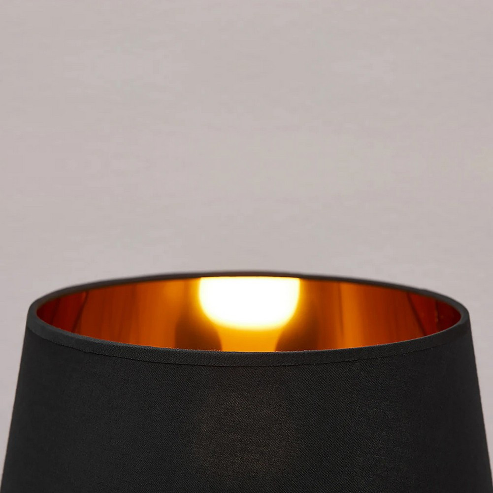 Imposante Tischlampe Pferd MUSTANG Schwarz 75cm - 7