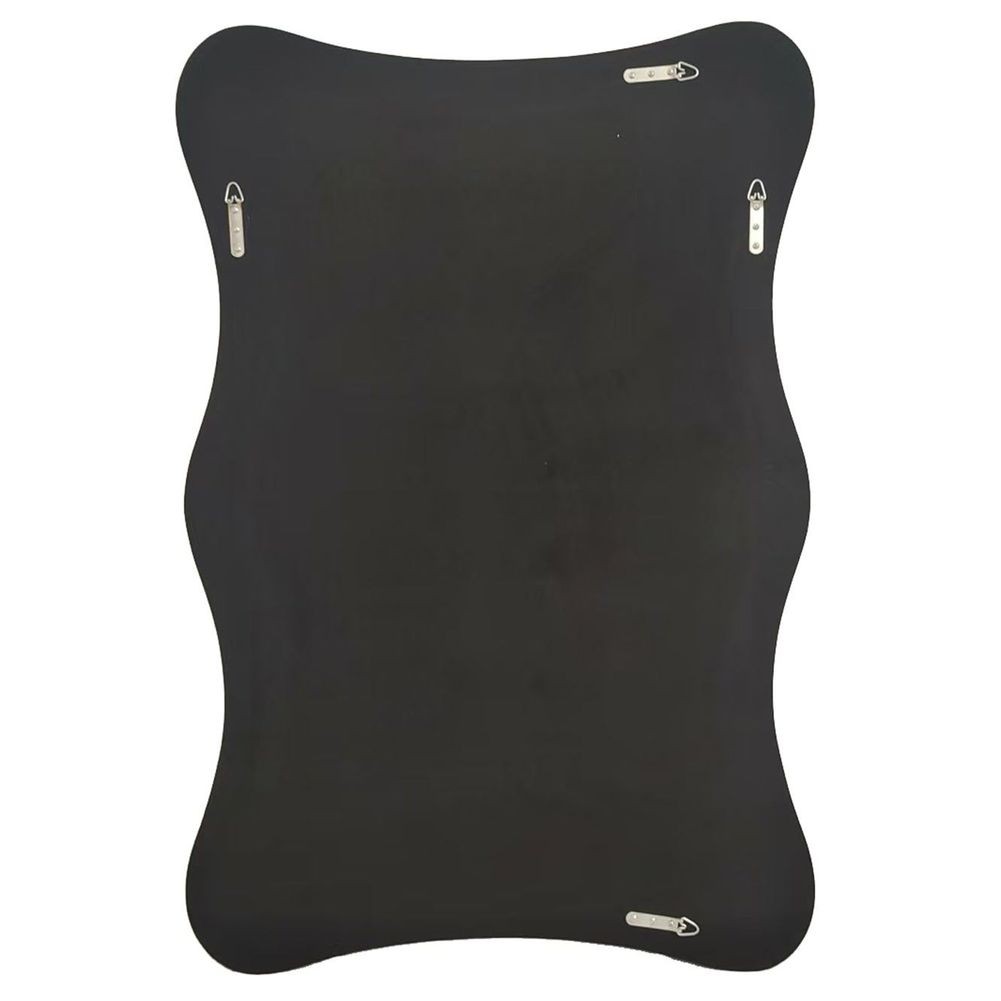 Wandspiegel ROMANTICA Gold-Schwarz Asymmetrisch 120cm x 80cm | Vertikal oder horizontal aufhängbar! - 7