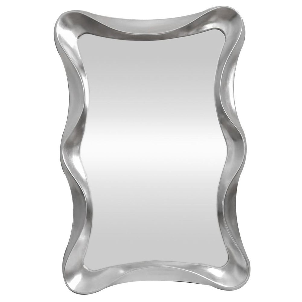 Wandspiegel ROMANTICA Silber Asymmetrisch 120cm x 80cm | Vertikal oder horizontal aufhängbar! - 6