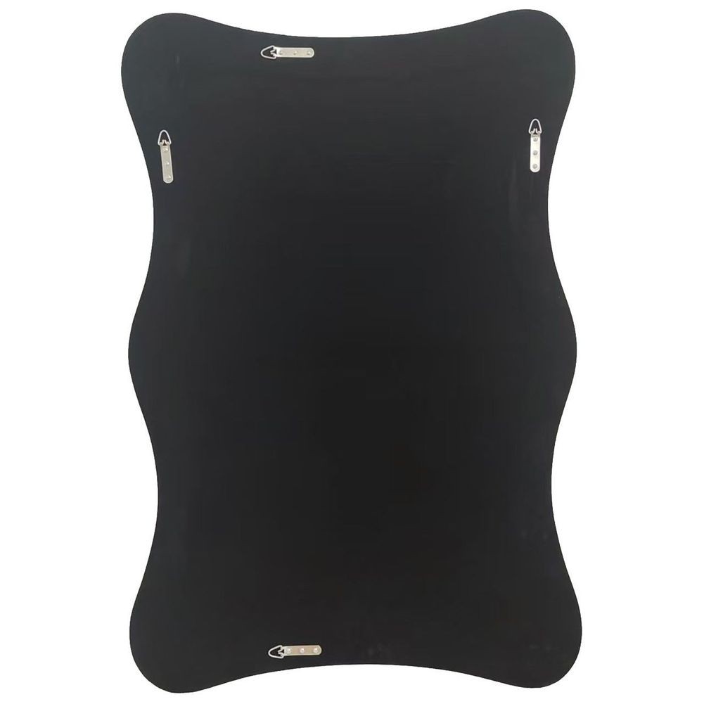 Wandspiegel ROMANTICA Silber Asymmetrisch 120cm x 80cm | Vertikal oder horizontal aufhängbar! - 7